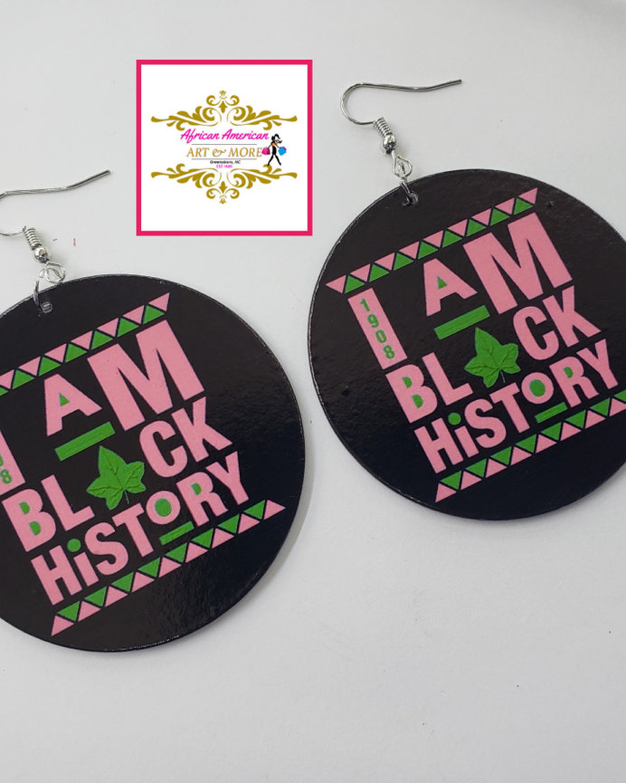 AKA EARRINGS (I AM BLACK HISTORY)