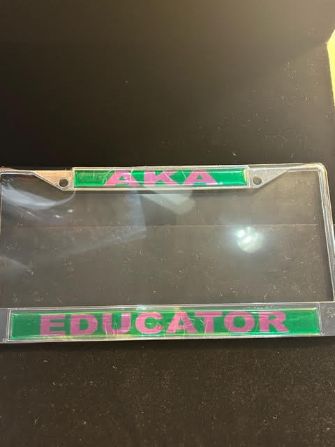 AKA Educator License Frame