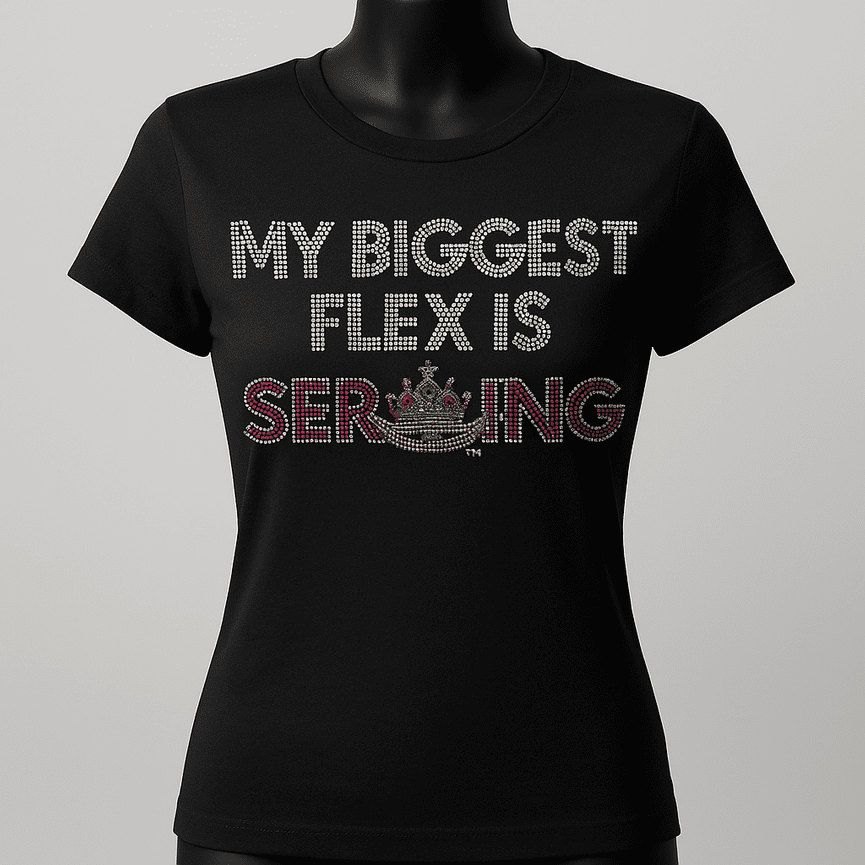 TLOD Biggest Flex Bling Tee (Black)