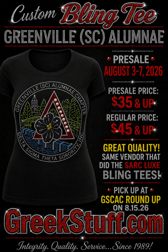 DST GSCAC Chapter Logo Bling Tee