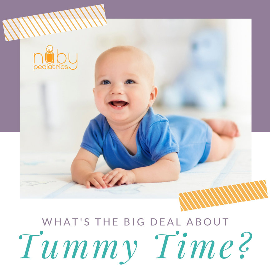 Why is Tummy Time important for babies? Nuby Pediatrics
