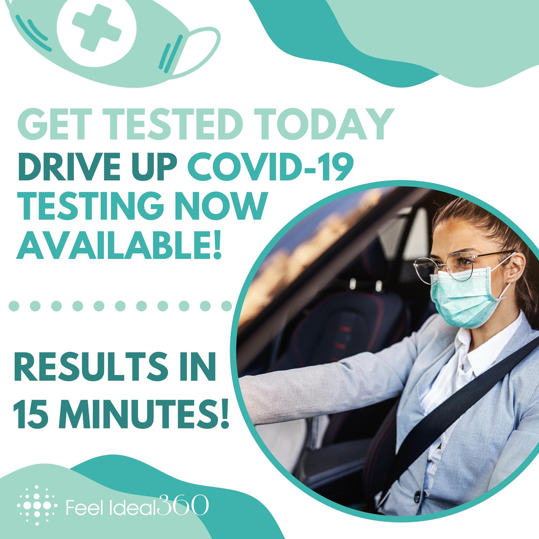 Drive Up Covid Testing Feel Ideal 360 Med Spa Southlake, TX