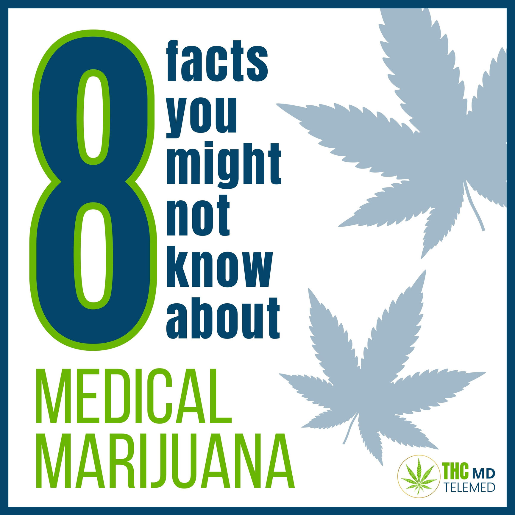 8 Facts You Might Not Know About Medical Marijuana - THCMD TELEMED