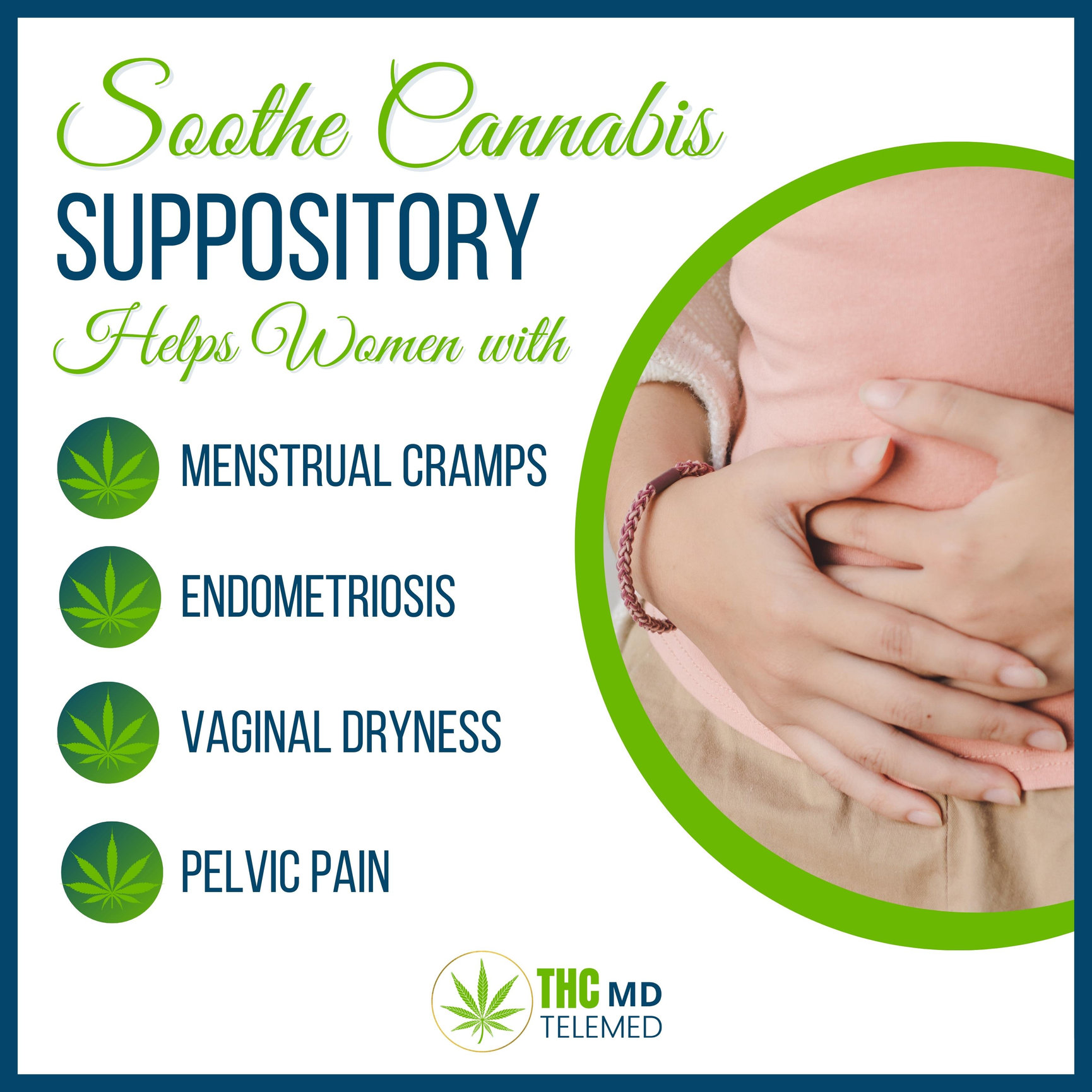 Soothe Cannabis Suppository for Women - THCMD TELEMED