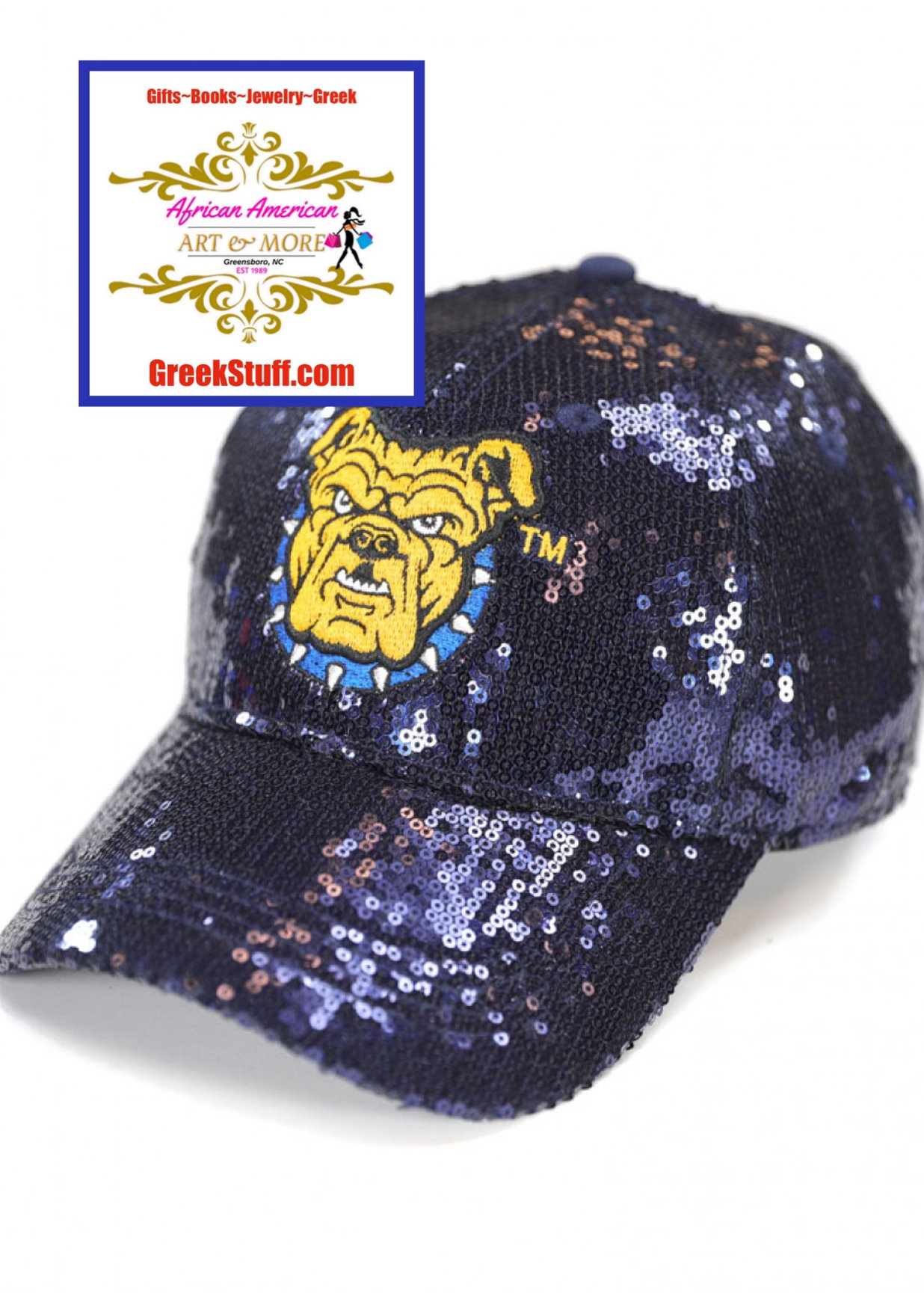 NCAT Sequin Cap (2022) GreekStuff