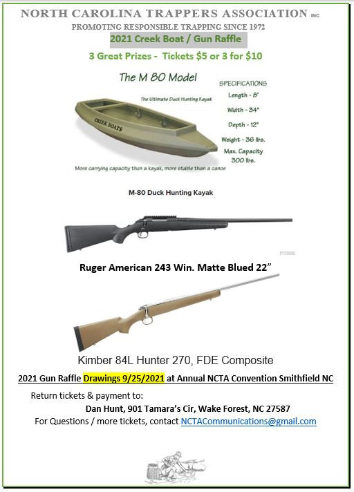 Raffles North Carolina Trappers Association, Inc.