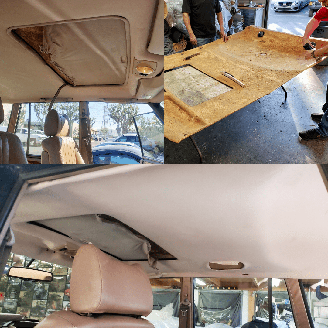 Land Rover & Range Rover Auto Upholstery & Auto Top Repair Orange County, CA