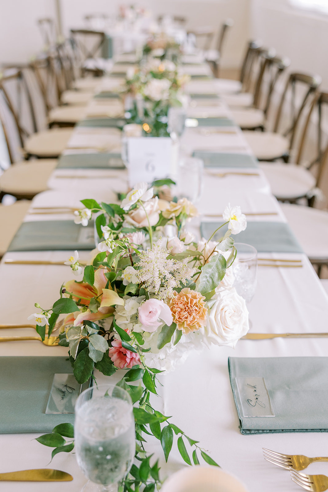 Sarah + James WinstonSalem Florist Weddings & Special Event Florist