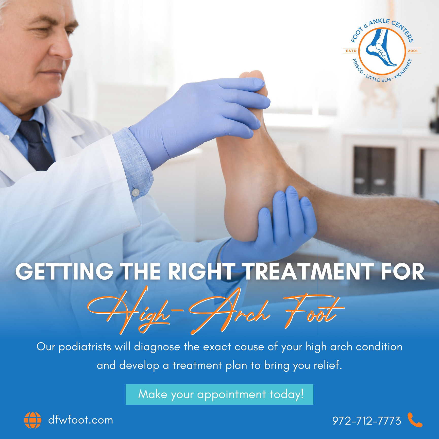 Getting the Right Treatment for Your HighArch Foot Foot & Ankle