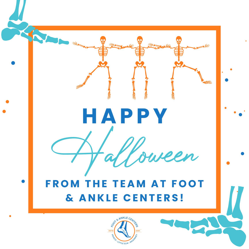 Happy Halloween from the team at Foot and Ankle Centers! Foot & Ankle