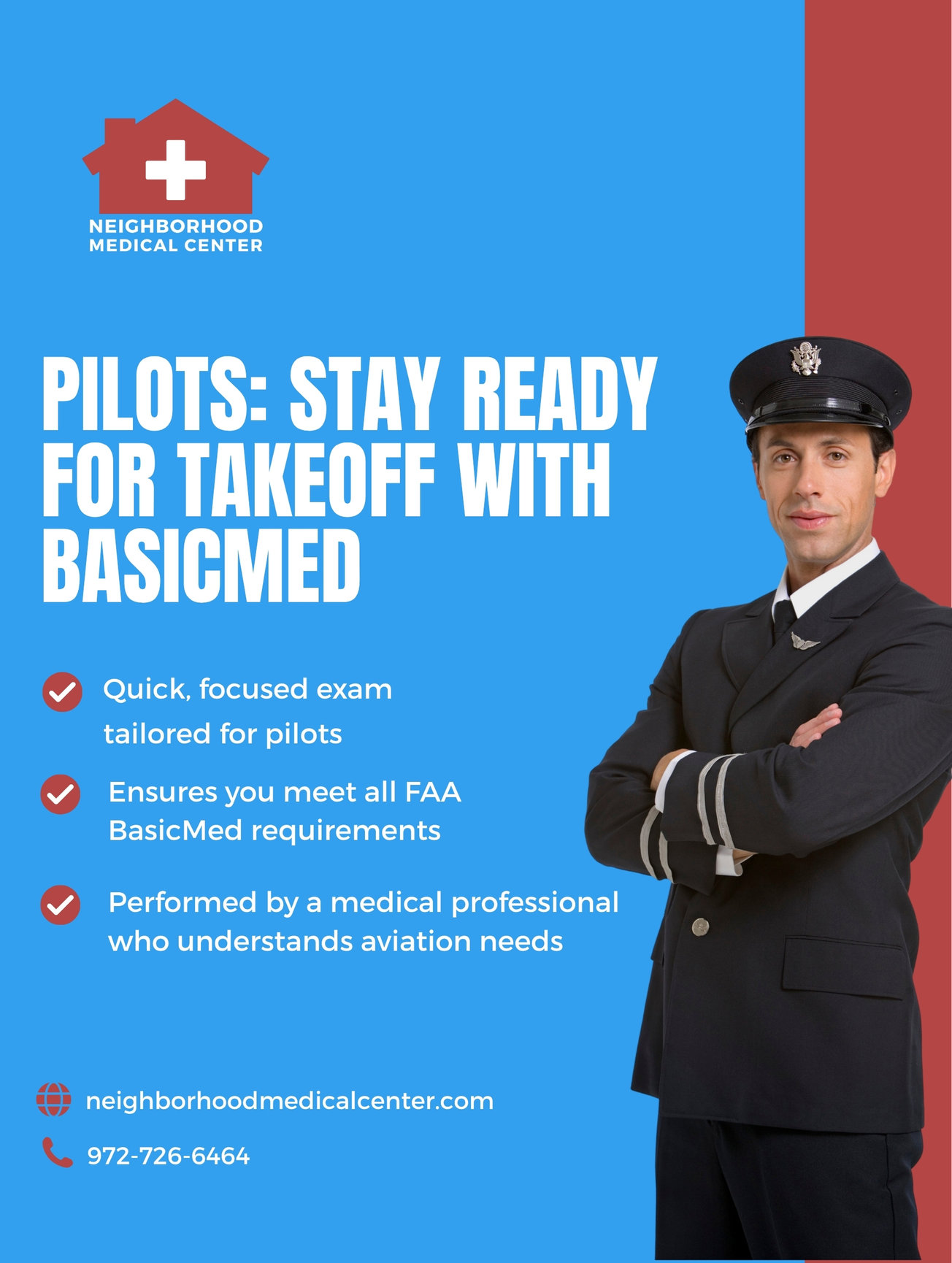 FAA-Approved BasicMed Physicals in Dallas, TX