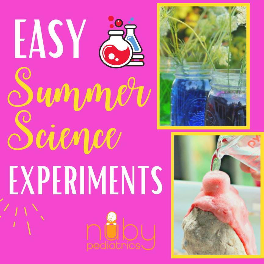 Easy-Summer-Science-Experiments-For-Kids - Nuby Pediatrics