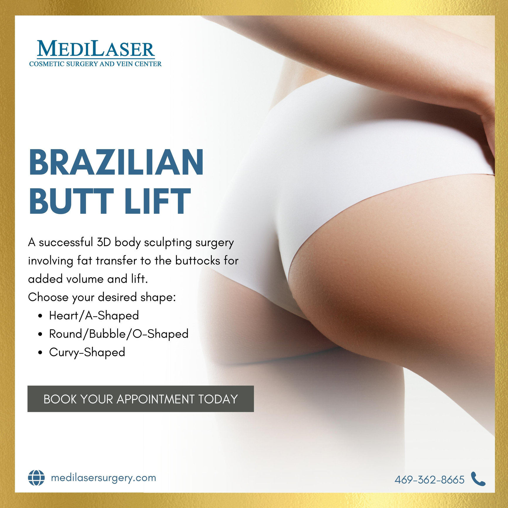 BBL Shapes: Common Brazilian Butt Lift Shapes